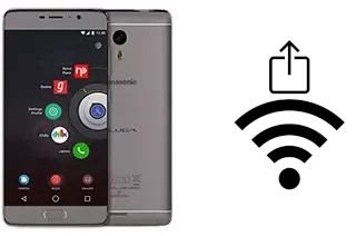 Como gerar um código QR com a senha Wifi em um Panasonic Eluga A3