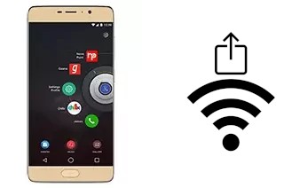 Como gerar um código QR com a senha Wifi em um Panasonic Eluga A3 Pro