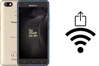 Como gerar um código QR com a senha Wifi em um Panasonic Eluga A4