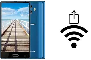 Como gerar um código QR com a senha Wifi em um Panasonic Eluga C