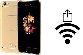 Como gerar um código QR com a senha Wifi em um Panasonic Eluga I4