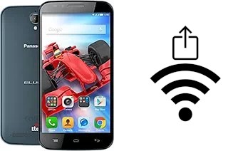 Como gerar um código QR com a senha Wifi em um Panasonic Eluga Icon