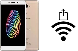 Como gerar um código QR com a senha Wifi em um Panasonic Eluga Mark 2