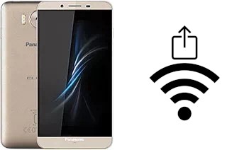 Como gerar um código QR com a senha Wifi em um Panasonic Eluga Note