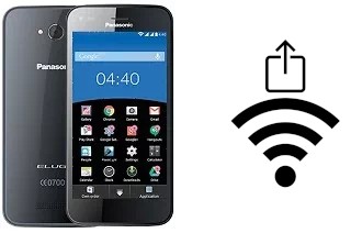 Como gerar um código QR com a senha Wifi em um Panasonic Eluga S mini