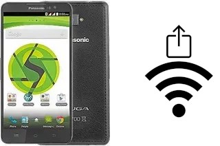 Como gerar um código QR com a senha Wifi em um Panasonic Eluga S