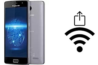 Como gerar um código QR com a senha Wifi em um Panasonic Eluga Tapp