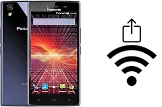 Como gerar um código QR com a senha Wifi em um Panasonic Eluga Turbo