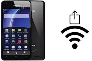 Como gerar um código QR com a senha Wifi em um Panasonic Eluga U