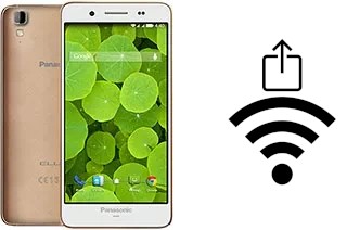 Como gerar um código QR com a senha Wifi em um Panasonic Eluga Z