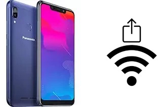 Como gerar um código QR com a senha Wifi em um Panasonic Eluga Z1 Pro