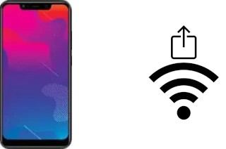 Como gerar um código QR com a senha Wifi em um Panasonic Eluga Z1