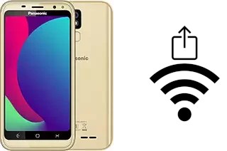 Como gerar um código QR com a senha Wifi em um Panasonic P100