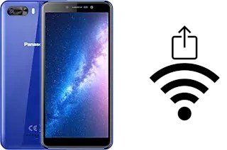 Como gerar um código QR com a senha Wifi em um Panasonic P101