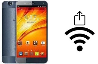 Como gerar um código QR com a senha Wifi em um Panasonic P61