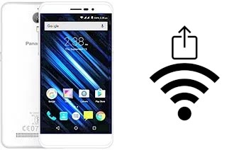 Como gerar um código QR com a senha Wifi em um Panasonic P77