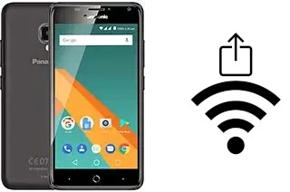 Como gerar um código QR com a senha Wifi em um Panasonic P9