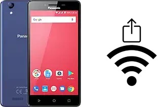 Como gerar um código QR com a senha Wifi em um Panasonic P95