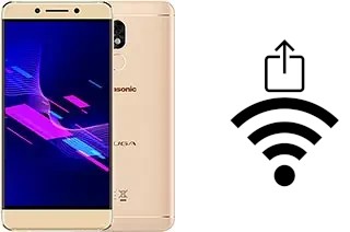 Como gerar um código QR com a senha Wifi em um Panasonic Eluga Ray 800