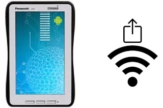 Como gerar um código QR com a senha Wifi em um Panasonic Toughpad JT-B1