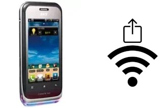 Como gerar um código QR com a senha Wifi em um Pantech SKY Izar IM-A630K