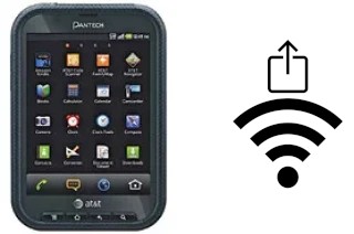 Como gerar um código QR com a senha Wifi em um Pantech Pocket P9060