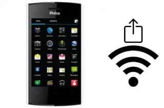 Como gerar um código QR com a senha Wifi em um Philco PH350B