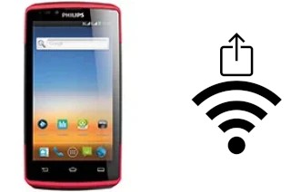 Como gerar um código QR com a senha Wifi em um Philips W7555