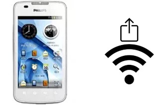 Como gerar um código QR com a senha Wifi em um Philips D633