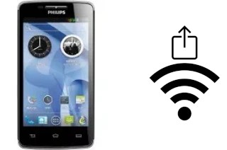 Como gerar um código QR com a senha Wifi em um Philips D833