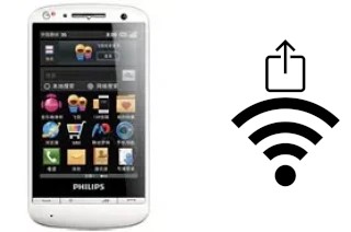 Como gerar um código QR com a senha Wifi em um Philips T910