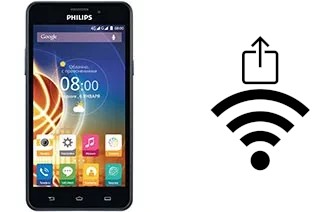 Como gerar um código QR com a senha Wifi em um Philips V526