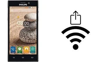 Como gerar um código QR com a senha Wifi em um Philips V787