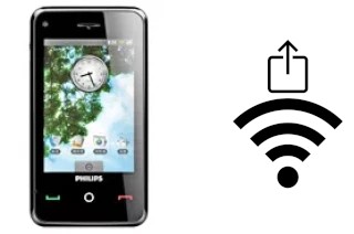 Como gerar um código QR com a senha Wifi em um Philips V808