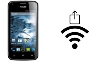 Como gerar um código QR com a senha Wifi em um Philips W3568