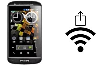 Como gerar um código QR com a senha Wifi em um Philips W626