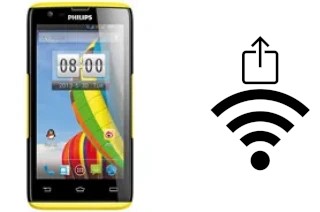 Como gerar um código QR com a senha Wifi em um Philips W6500