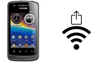 Como gerar um código QR com a senha Wifi em um Philips W820