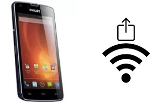 Como gerar um código QR com a senha Wifi em um Philips W8510