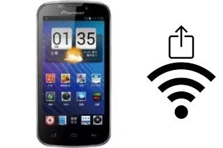 Como gerar um código QR com a senha Wifi em um Pioneer E80W