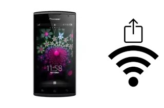 Como gerar um código QR com a senha Wifi em um Pioneer P80w