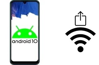 Como gerar um código QR com a senha Wifi em um Poptel P1