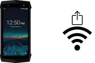 Como gerar um código QR com a senha Wifi em um Poptel P8