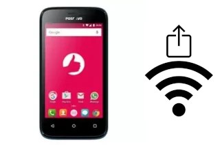 Como gerar um código QR com a senha Wifi em um Positivo S421 Life