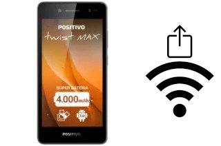 Como gerar um código QR com a senha Wifi em um Positivo Twist Max