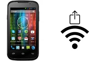 Como gerar um código QR com a senha Wifi em um Prestigio MultiPhone 3400 Duo