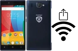 Como gerar um código QR com a senha Wifi em um Prestigio Grace Q5