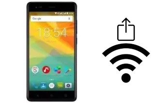 Como gerar um código QR com a senha Wifi em um Prestigio Grace R5 LTE