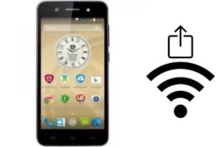 Como gerar um código QR com a senha Wifi em um Prestigio Grace X5