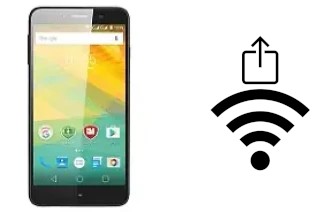 Como gerar um código QR com a senha Wifi em um Prestigio Grace Z3